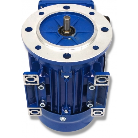 SILNIK ELEKTRYCZNY Z KOŁNIERZEM 0,12kW 400V 1390obr WAŁEK 9mm 3-FAZOWY